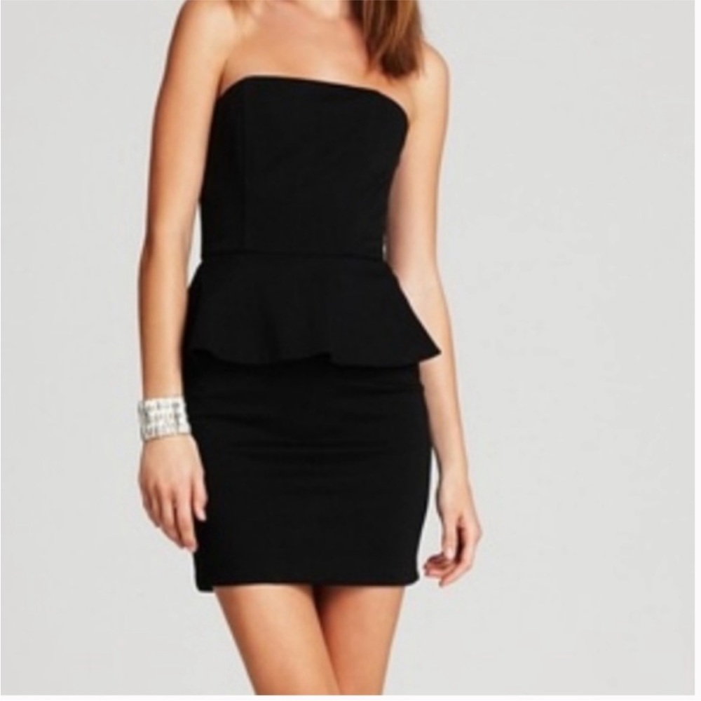 Alice and Olivia employed black corset dress
